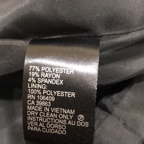 Tahari Blazer Size 4 Black - Picture 8 of 11